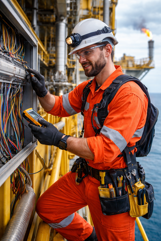 Elektriker – arbete i norsk industri